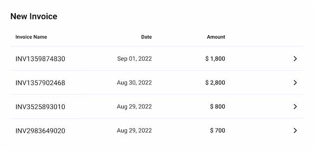 Vendor bills